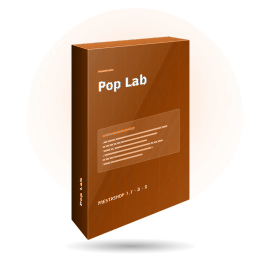 Pop Lab, Ankündigungen und Einblendungen