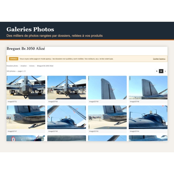 Fotogalerijen, PrestaShop-module